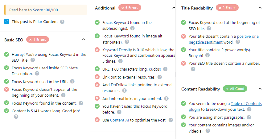 How To Optimize Content For Seo Using Rank Math (In 7 Easy Steps) 10 Rank Math Content Analysis