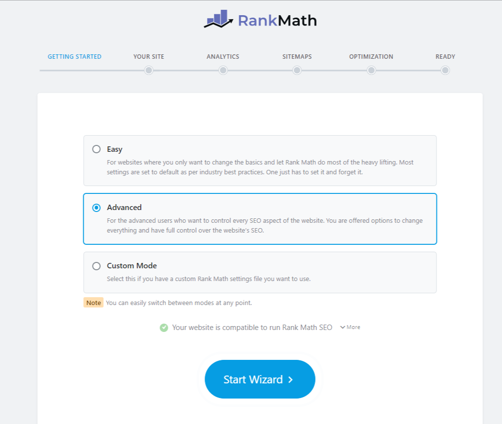 Step 2: Set Up Rank Math