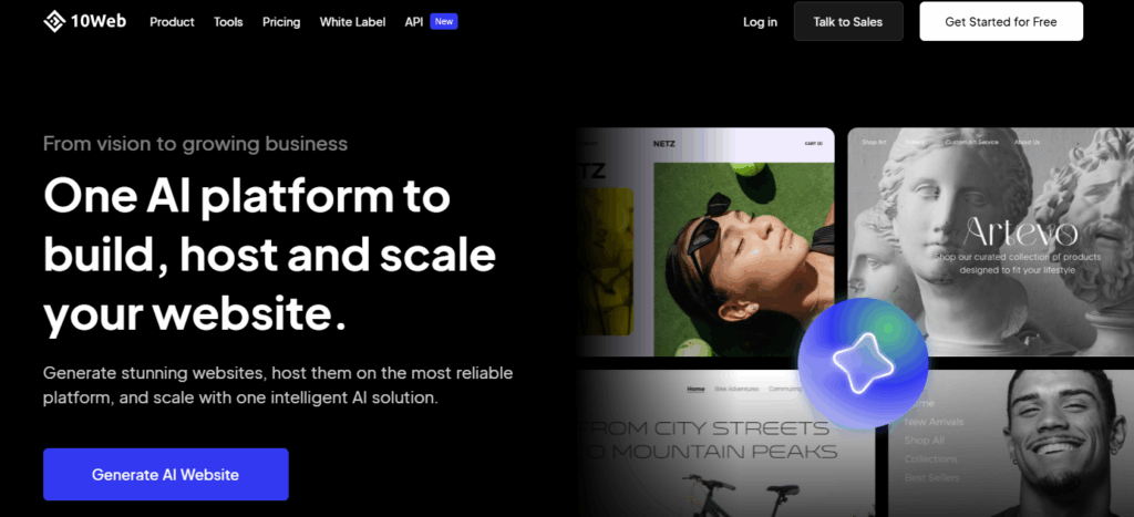 10Web affiliate program