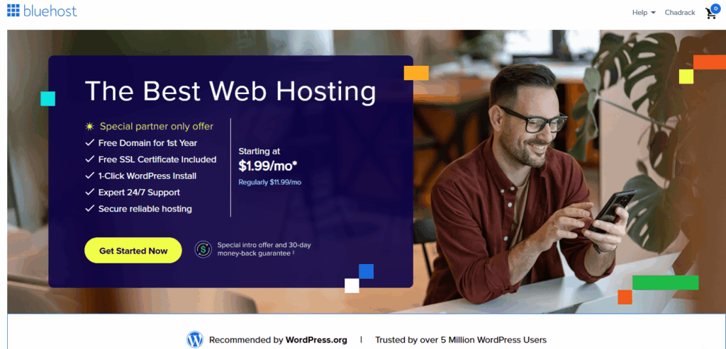 Bluehost AI affiliate marketing program