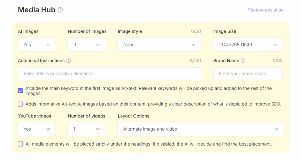 Writing content with SEOWriting.ai - Adding Personalization and Media