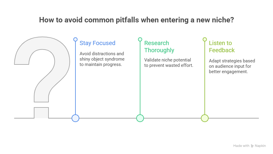 Common Pitfalls to Avoid When Entering a New Niche