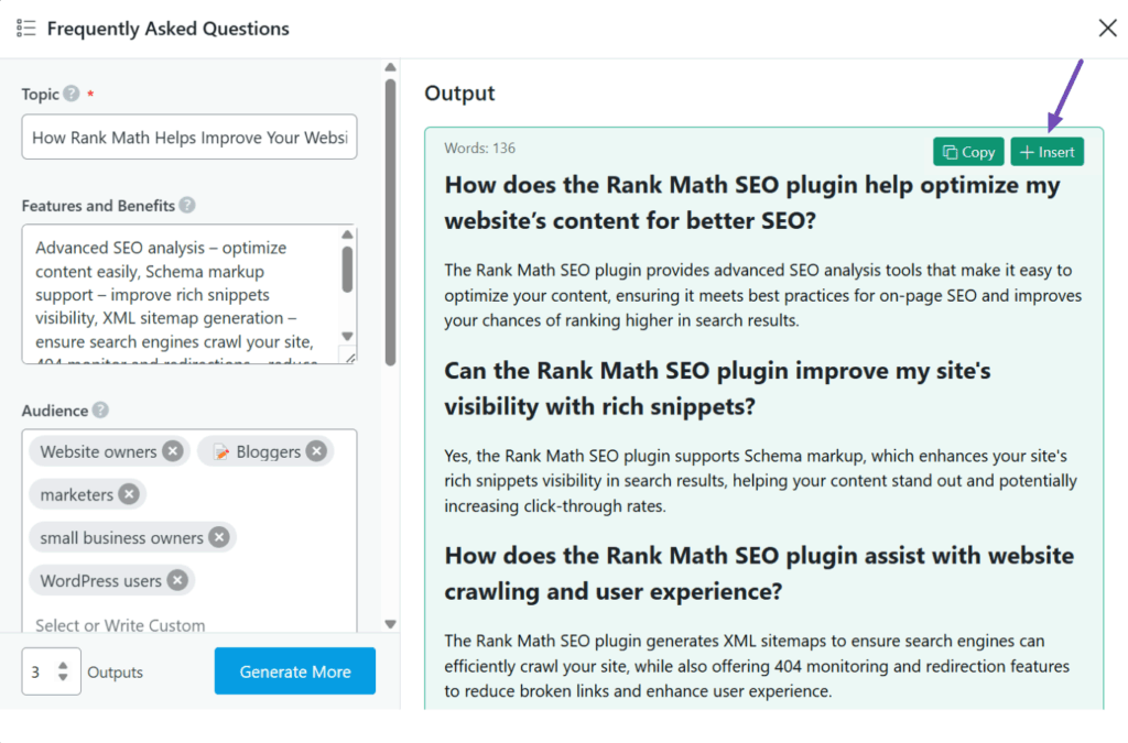 Optimizing for “People Also Ask” Using Rank Math’s Research Tools