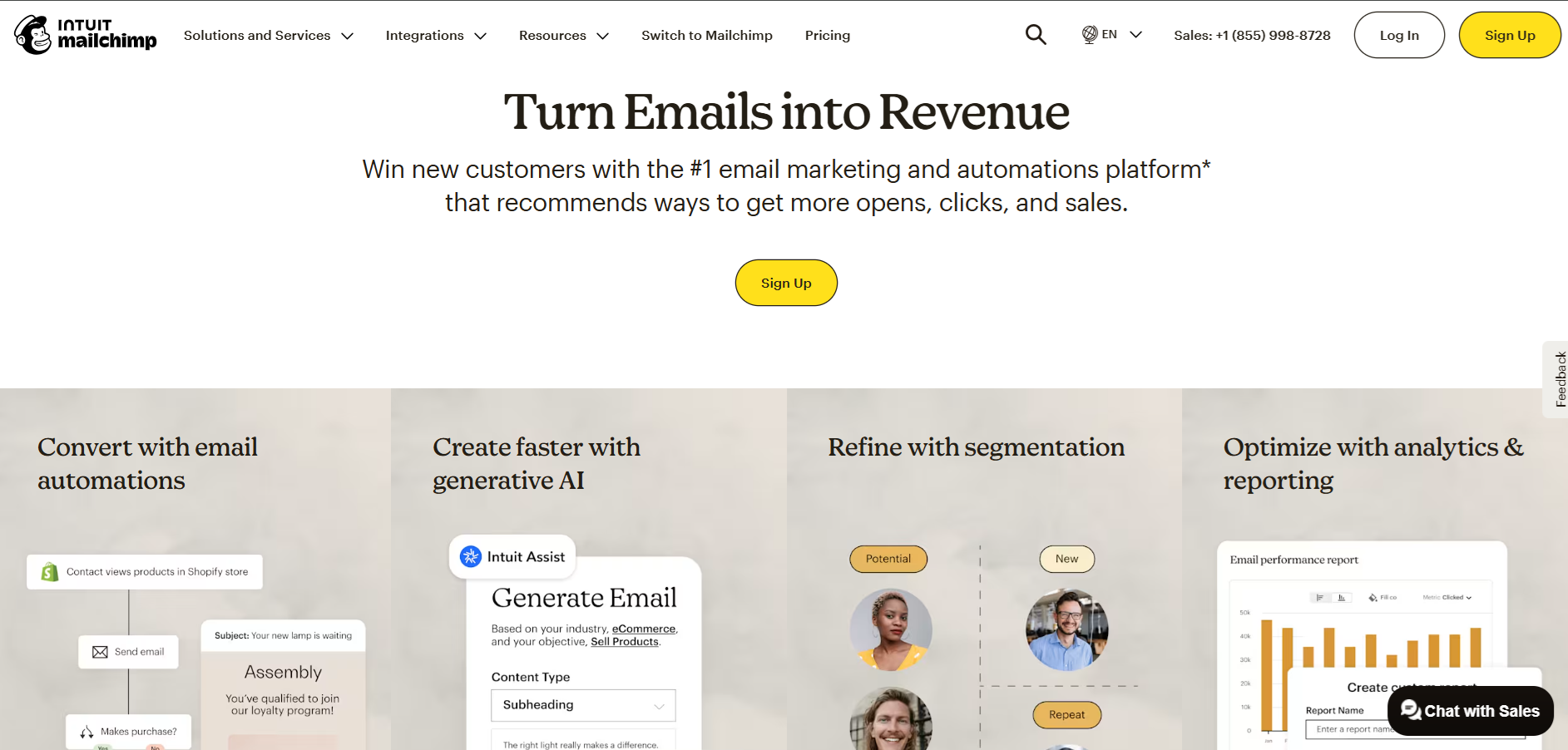 Mailchimp is a really easy toolbox for sending emails.