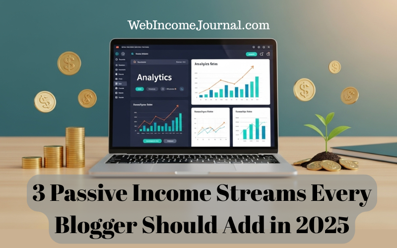 3 Passive Income Streams Every Blogger Should Add in 2025