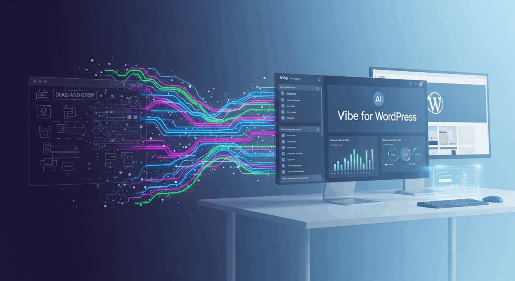 Vibe's workflow is beautifully simple yet technically advanced. You it what kind of site you want, your brand tone, structure, and key goals and the AI then handles full-site generation, including layout, copy, and visuals.