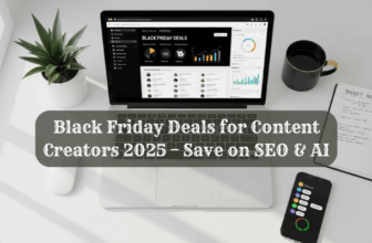 Find the best Black Friday deals for content creators on SEO, content AI, hosting, and video tools. Save on Rank Math, SEOPress, SEOWriting, Namecheap, QuillBot. Act now.