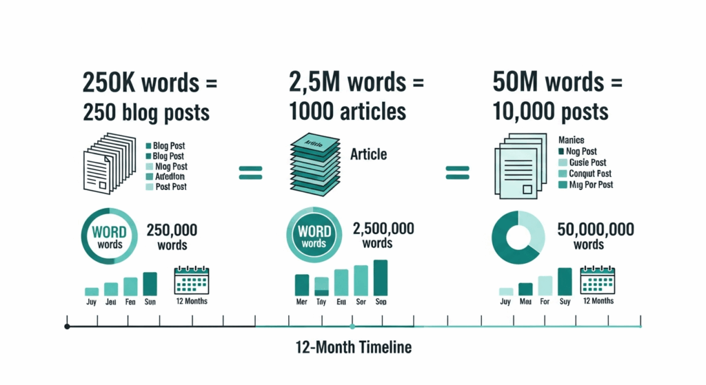 How Much Content Can You Create with the Credits?