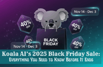 Koala AI Black Friday Deal 2025: 40% Off Annual Plans