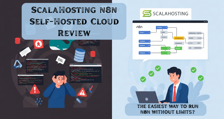ScalaHosting n8n Self-Hosted Cloud Review: The Easiest Way to Run n8n Without Limits?