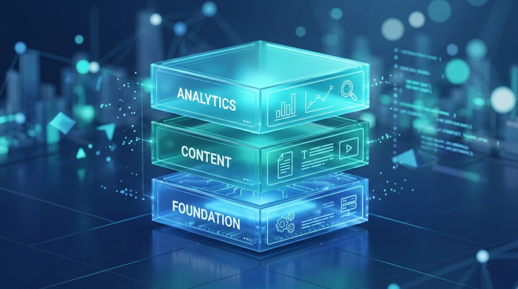 An illustration of what to prioritize for building your affiliate stack