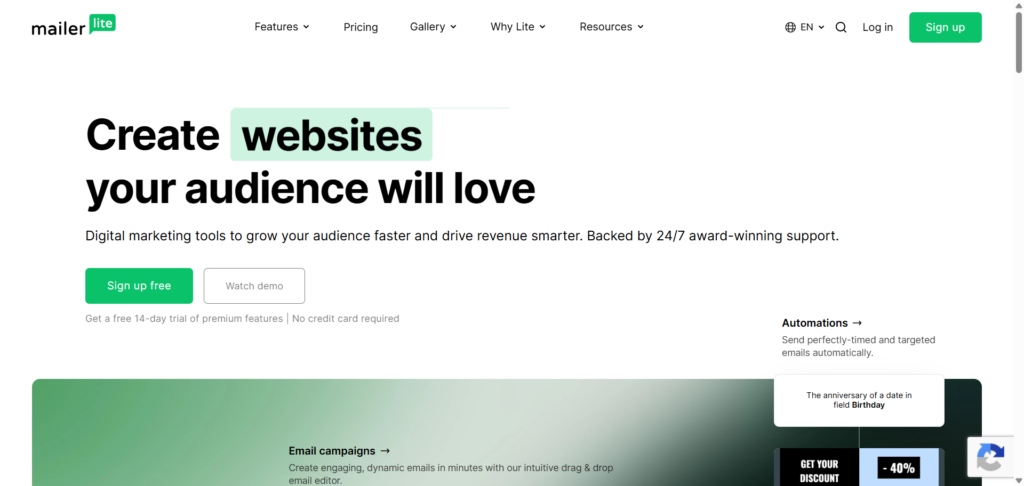 MailerLite: Best for Simplicity with Growing AI Ambitions