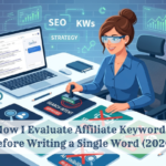 How I Evaluate Affiliate Keywords Before Writing a Single Word (2026)