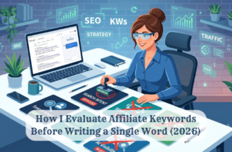 How I Evaluate Affiliate Keywords Before Writing a Single Word (2026)