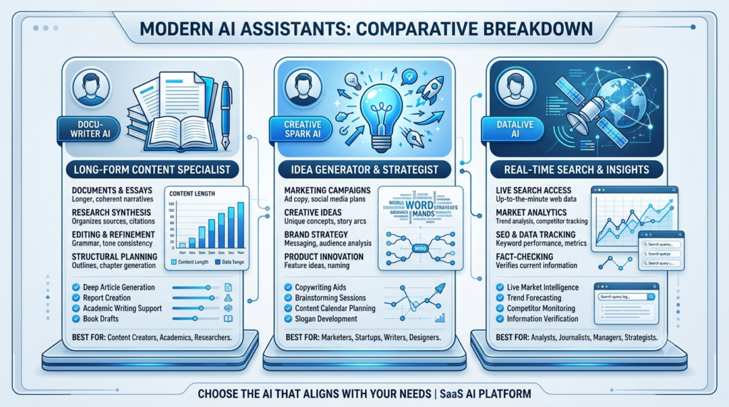 Claude vs ChatGPT vs Gemini for Affiliate Content Creation: Honest Comparison (2026) 1 A professional comparison infographic showing three AI assistants side-by-side.