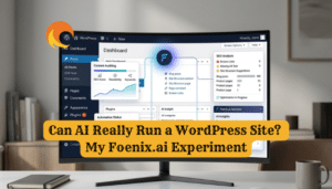 Can AI Really Run a WordPress Site? My Foenix.ai Experiment