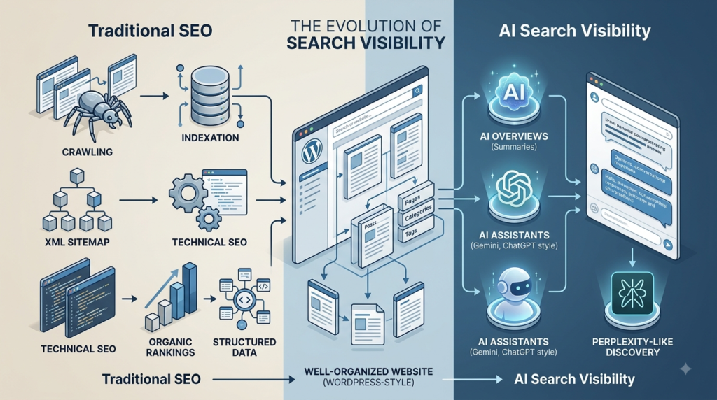 Is Rank Math SEO Still Relevant in the AI Search Era? 1 Rank Math SEO remains relevant because AI search engines still depend on discoverable, crawlable, and technically accessible web content.
