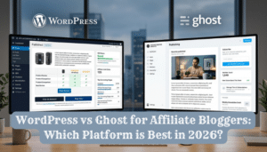 WIJ Home Page 2 WordPress vs Ghost for Affiliate Bloggers: Which Platform is Best in 2026?