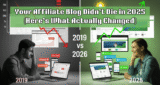 Your Affiliate Blog Didn’t Die in 2025 (Here’s What Actually Changed)