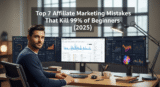 Affiliate Marketing Mistakes (2025): Why 99% of Beginners Fail and How to Avoid Their Fate