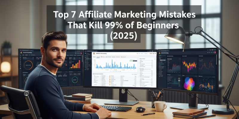Affiliate Marketing Mistakes (2025): Why 99% of Beginners Fail and How to Avoid Their Fate