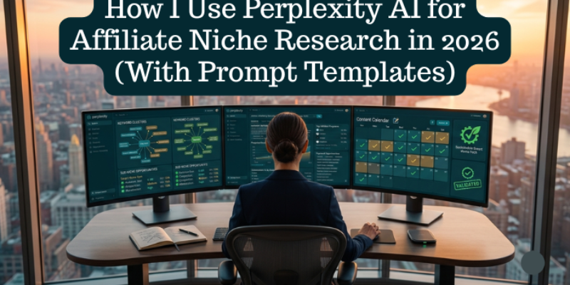 How I Use Perplexity AI for Affiliate Niche Research in 2026 (With Prompt Templates)