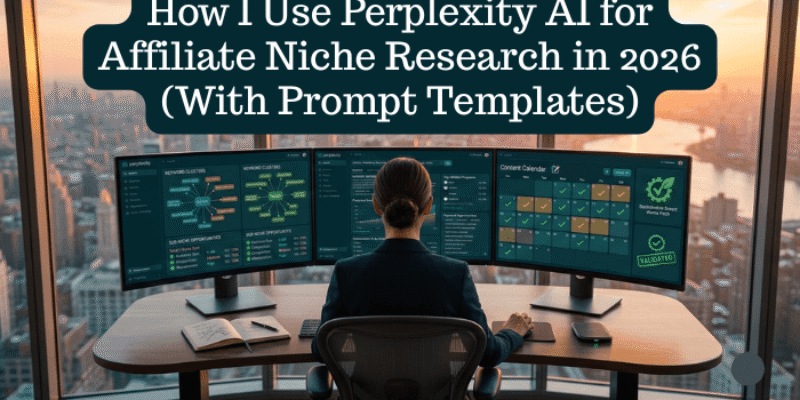 How I Use Perplexity AI for Affiliate Niche Research in 2026 (With Prompt Templates)