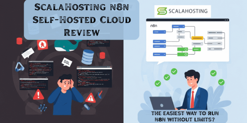 ScalaHosting n8n Self-Hosted Cloud Review: The Easiest Way to Run n8n Without Limits?
